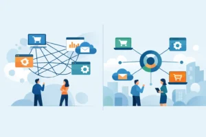 Point-to-Point Versus Hub Integration for Growing Businesses